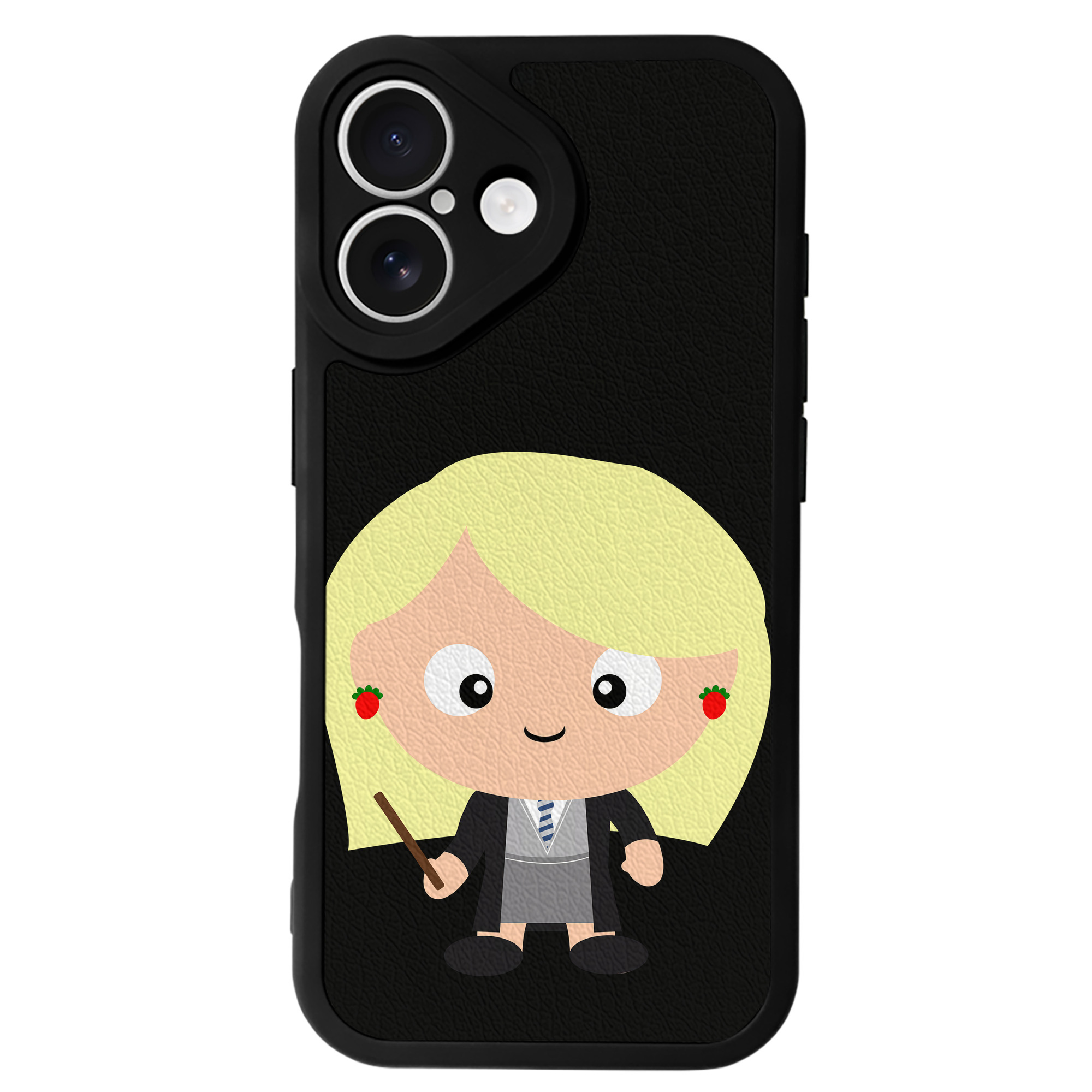 （画像用） Harry Potter ハリー・ポッターシリーズ 【iPhone 16シリーズ対応】シリコンスマホケース（レザー調） 材質：シリコン